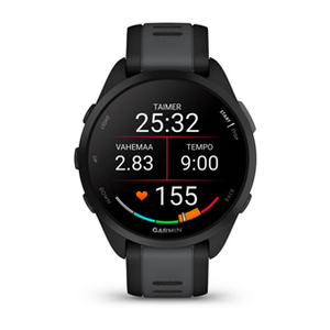 Garmin Forerunner 165 Smart Watch - Black and Slate Grey | 49-GAR-010-02863-20 keans claremorris