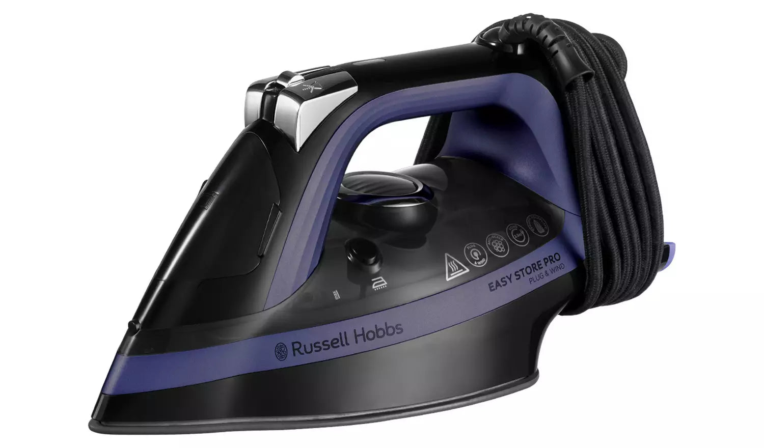 Russell Hobbs Easy Store Pro Plug and Wind Steam Iron 26731 - KeansClaremorris