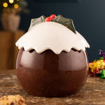 Load image into Gallery viewer, Belleek Living Christmas Pudding Sweet Jar
