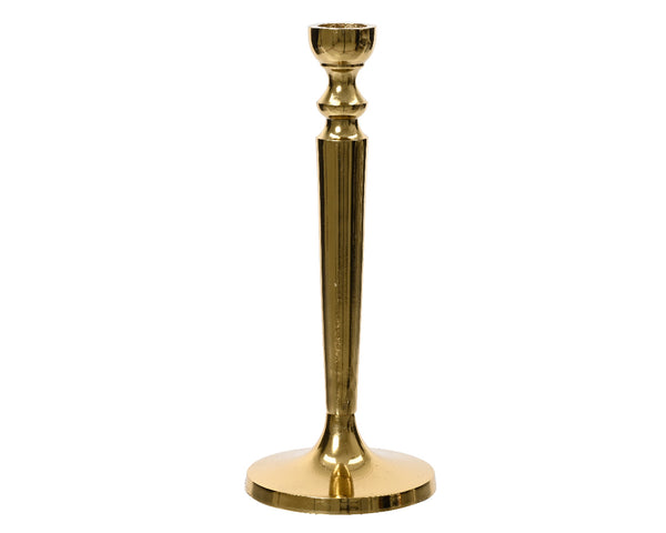 Candleholder gold H.32cm