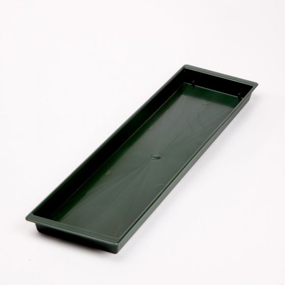 Double Floral Tray - Green PL3312