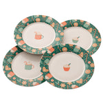 Load image into Gallery viewer, Belleek Living Christmas Cupcakes Set of 4 Tea Plates
