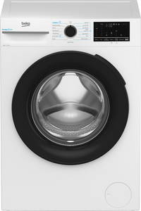 Beko EnergySpin™ BM3WT4841IW 8kg Washing Machine with 1400 rpm - White - A Rated