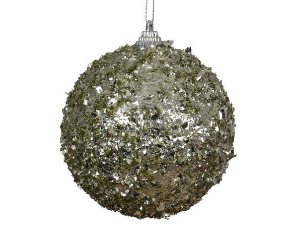 Rosemary Green Bauble Foam Beads, Sequins Dia10cm