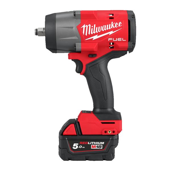 Milwaukee M18FHIW2F12-502X M18 FUEL 18V 1/2" High Torque Impact Wrench (2x5Ah) - KeansClaremorris