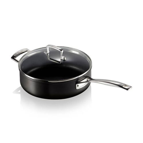 Le Creuset Toughened Non-Stick 26cm Saute Pan with Glass Lid