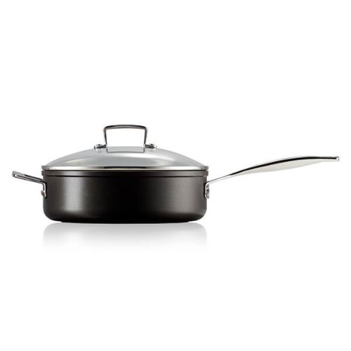 Le Creuset Toughened Non-Stick 26cm Saute Pan with Glass Lid