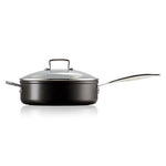 Load image into Gallery viewer, Le Creuset Toughened Non-Stick 26cm Saute Pan with Glass Lid
