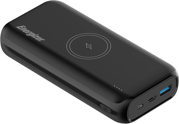 Energizer 20000mAh Wireless Charging Power Bank