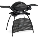 Load image into Gallery viewer, Weber Q 2000 Black Gas BBQ with Stand
