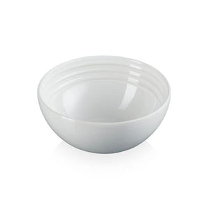 Le Creuset White Stoneware 12cm Snack Bowl