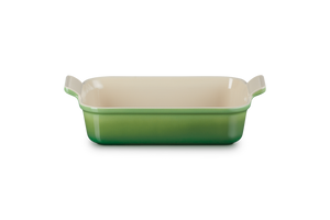 Le Creuset Deep Rect Dish 26cm Bamboo