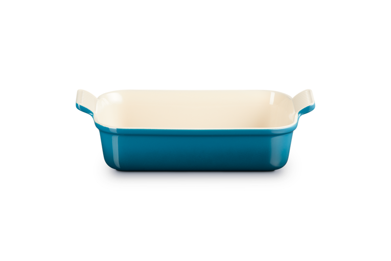 Le Creuset Deep Rect Dish 26cm Deep Teal