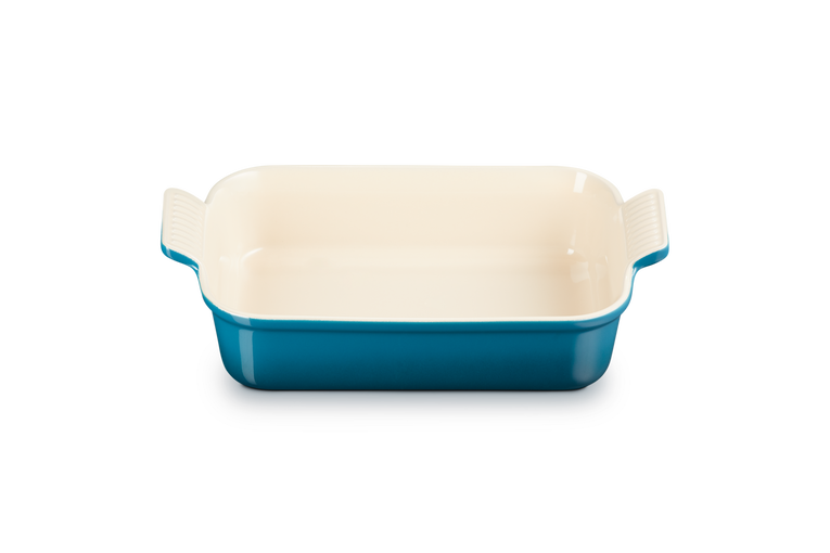 Le Creuset Deep Rect Dish 26cm Deep Teal