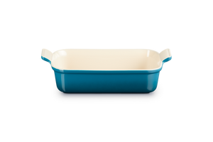 Le Creuset Deep Rect Dish 26cm Deep Teal