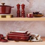 Load image into Gallery viewer, Le Creuset Deep Rectangular Dish 26cm Garnet
