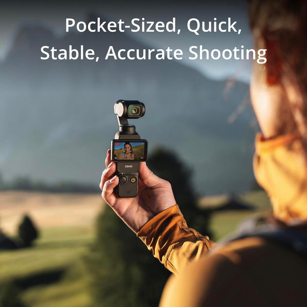 DJI Osmo Pocket 3 Handheld Stabilised 4K Camera | CP.OS.00000301.02