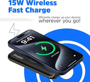 Energizer 10000mAh Wireless Charging Power Bank