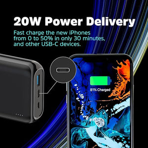 Energizer 20000mAh Wireless Charging Power Bank