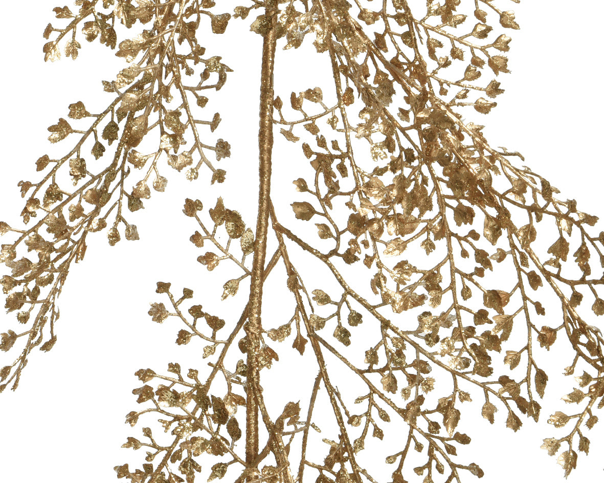 Gold Glittered Garland  H.130cm