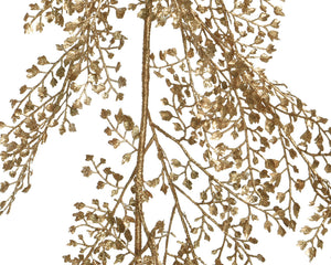 Gold Glittered Garland  H.130cm