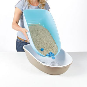 Berto Cat Litter Tray - Grey