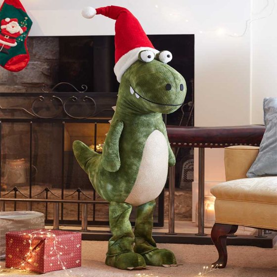 Festive Dino - Jumbo - Green