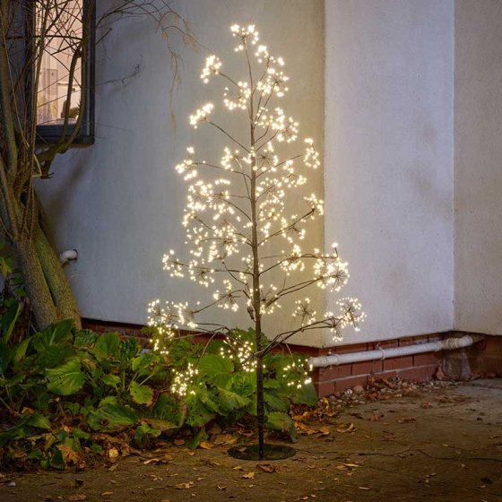 1.5m Twinkling Tree - Warm White  lv indoor/outdoor