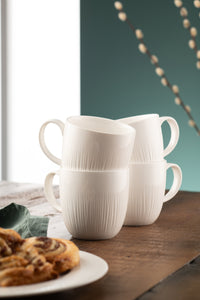 Belleek Living Erne Mug Set Of 4