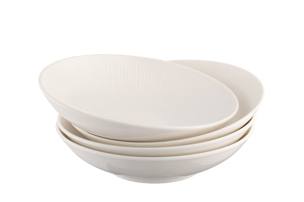 Belleek Living Erne Pasta Bowls Set of 4