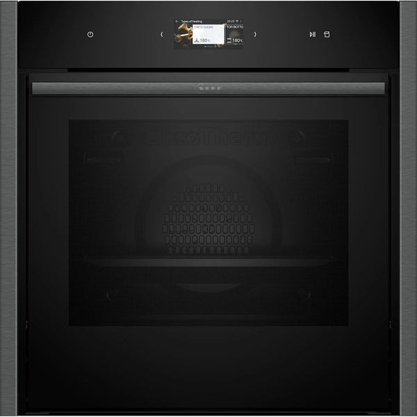 Neff N90 Slide&Hide® Pyrolytic Single Oven with Vario Steam B64VS71G0B