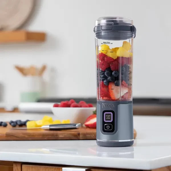 Ninja Blast Cordless Portable Blender Denim Blue BC151UKNV - KeansClaremorris