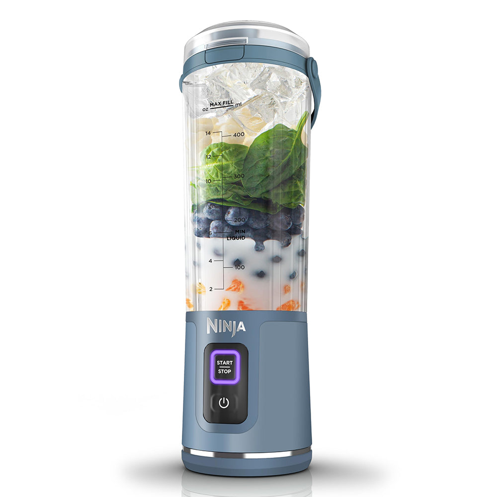 Ninja Blast Cordless Portable Blender Denim Blue BC151UKNV - KeansClaremorris