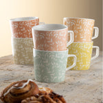 Load image into Gallery viewer, Aynsley White Willow Mugs Set of 6
