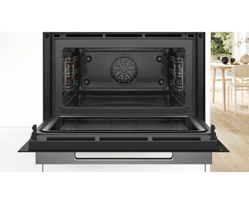 Bosch Series 8 Built-in Compact Oven with Microwave | Black - KeansClaremorris