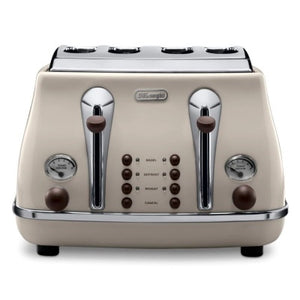 Delonghi CTOV4003.BG Vintage Icona 4 Slice Toaster