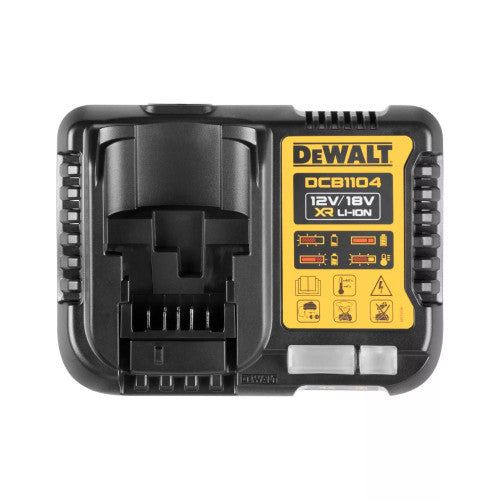 DEWALT 12V & 18V XR Powerstack Fast Charger DCB1104