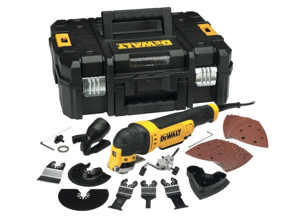 Dewalt DWE315KT Multi-Tool Quick Change Kit & TSTAK 300W 240V