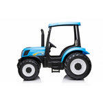 Load image into Gallery viewer, New Holland T7 24V Electric Ride On Tractor Blue - Leather Seat and EVA Rubber Wheels - KeansClaremorris
