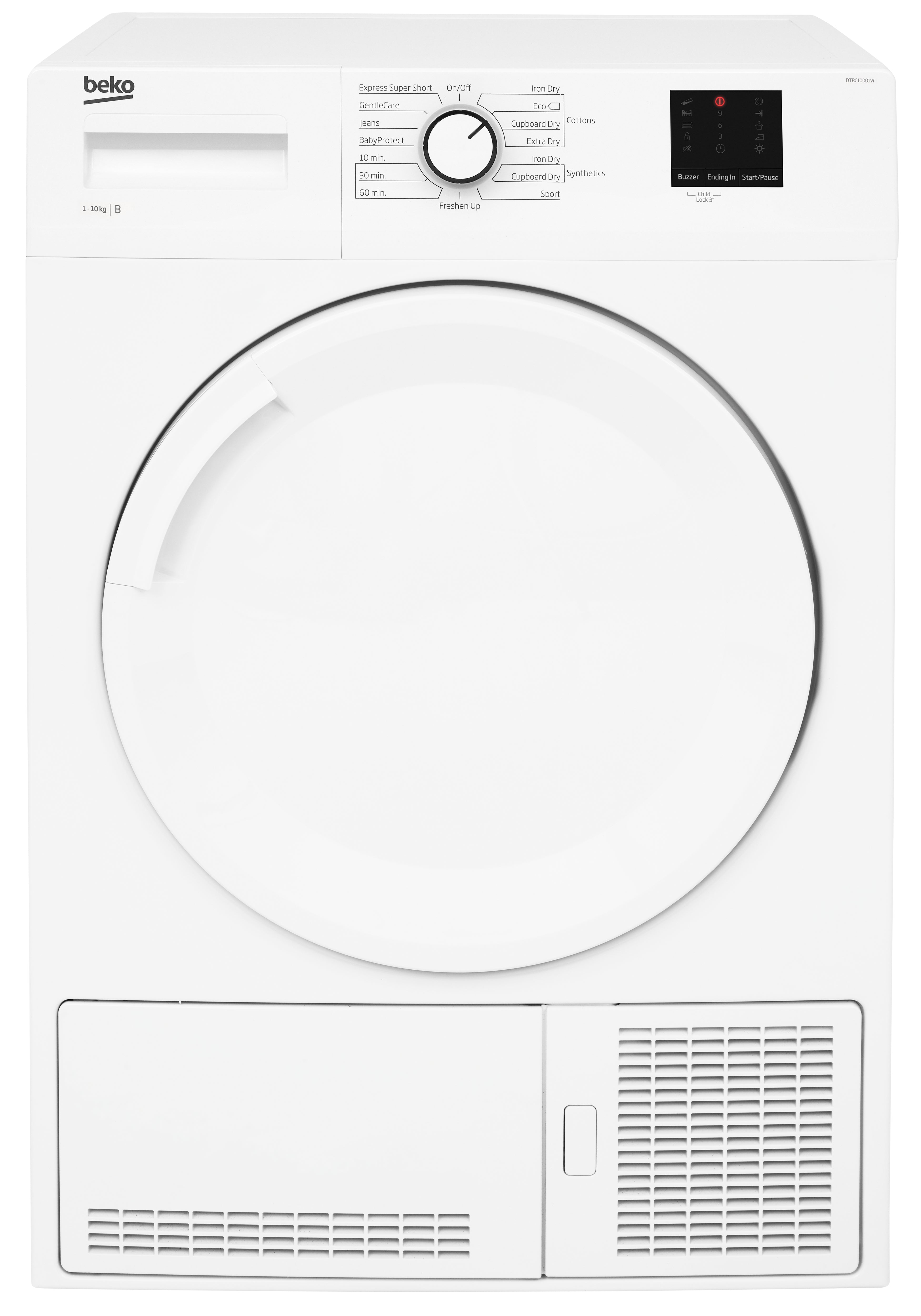 Beko 10kg Condenser Dryer | DTBC10001W - KeansClaremorris