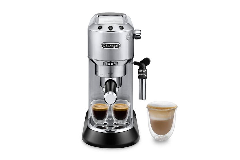 DeLonghi Dedica Style Barista Espresso Machine & Cappuccino Maker Metal | ECKG6820.M