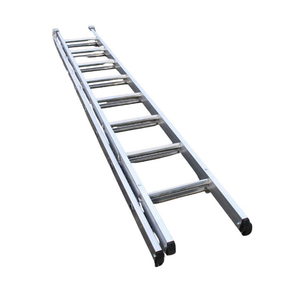 Stradbally  4.5mt (Closed)  Double Ext. Ladder Alluminium Extends To 26' - KeansClaremorris
