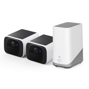 Eufy SOLOCAM S220 Camera kit (2K Cameras with Solar panels & HOMEBASE 3)