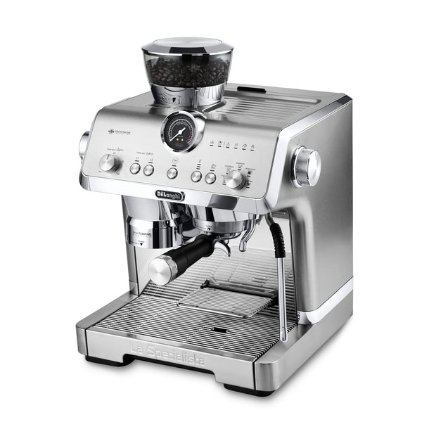 Delonghi La Specialista Opera Bean to cup Coffee Machine with HomeCafe Kit - Stainless Steel | EC9555.M