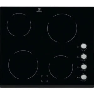 Electrolux EHF6140FOK 60cm 4 Zone Ceramic Hob