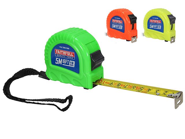 Twin Lock Tape Measure - 5m/16ft - KeansClaremorris