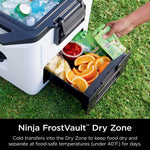 Load image into Gallery viewer, Ninja FrostVault 28L Hard Cooler with Dry Zone Cloud White FB131UKWH
