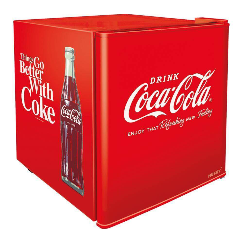 Husky Coca-Cola Mini Fridge HUS-EL196-HU-E - KeansClaremorris