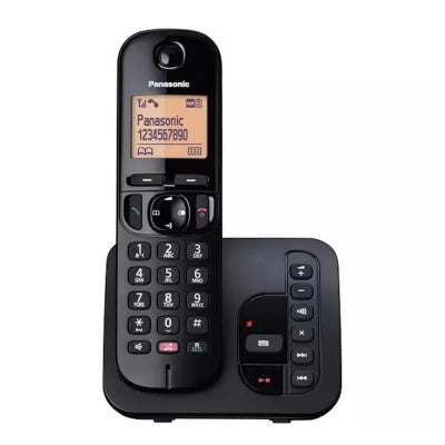 Panasonic KX-TGC260S Cordless Phone Black