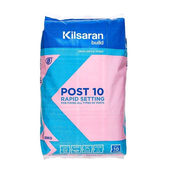 Kilsaran Post 10 Concrete Mix 20kg Bag - KeansClaremorris